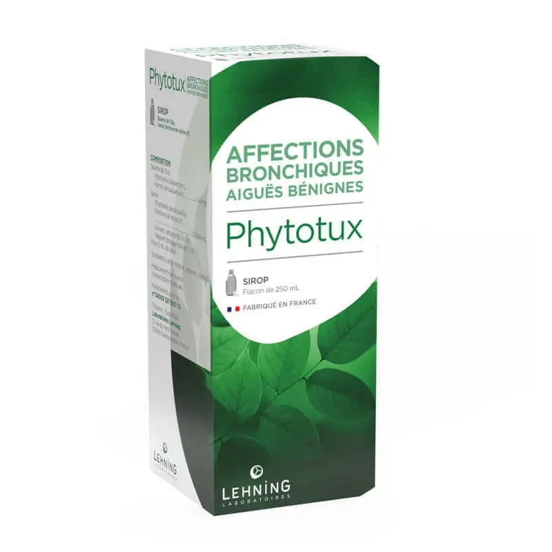 Lehning Phytotux Sirop 250 ml - Univers Pharmacie