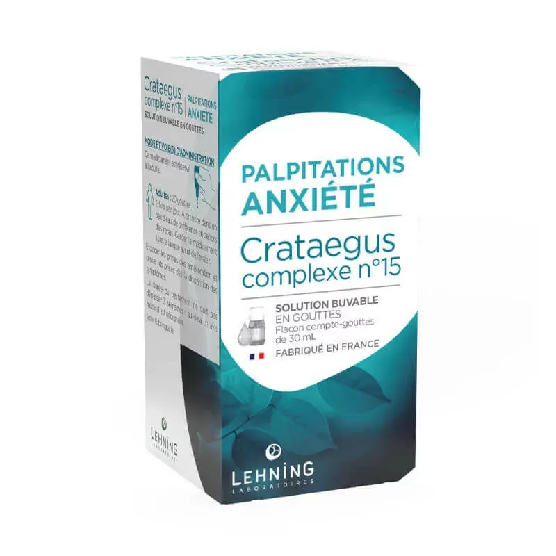 Lehning Crataegus n°15 30ml - Univers Pharmacie