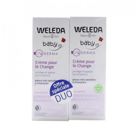 Weleda Baby Derma Crème Bio pour le Change 50ml - Univers Pharmacie