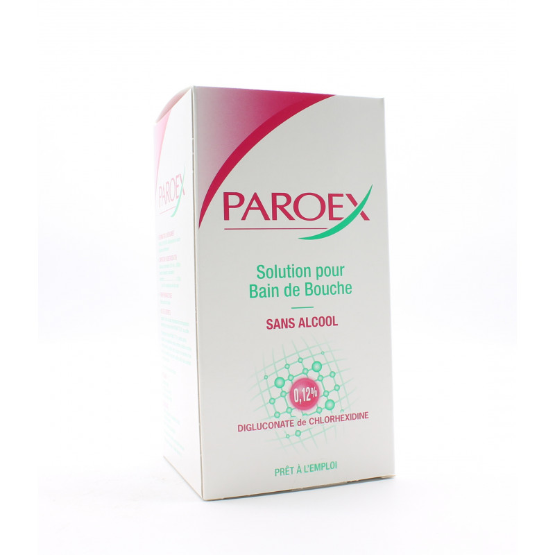 Paroex Solution pour Bain de Bouche 500ml - Univers Pharmacie