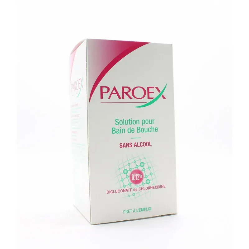 Paroex Solution pour Bain de Bouche 500ml - Univers Pharmacie
