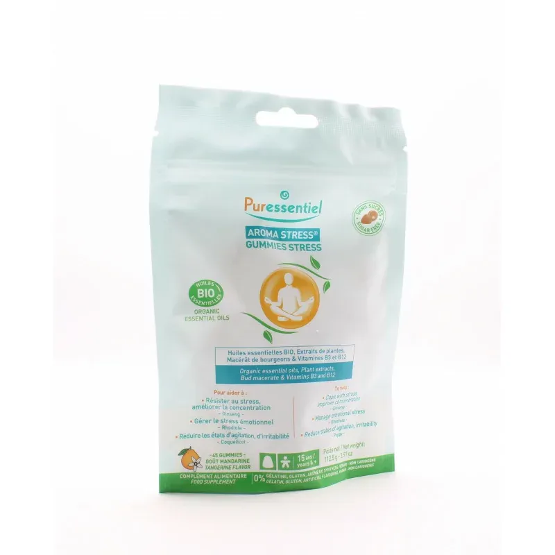 Puressentiel Aroma Stress Gummies Stress X45 - Univers Pharmacie