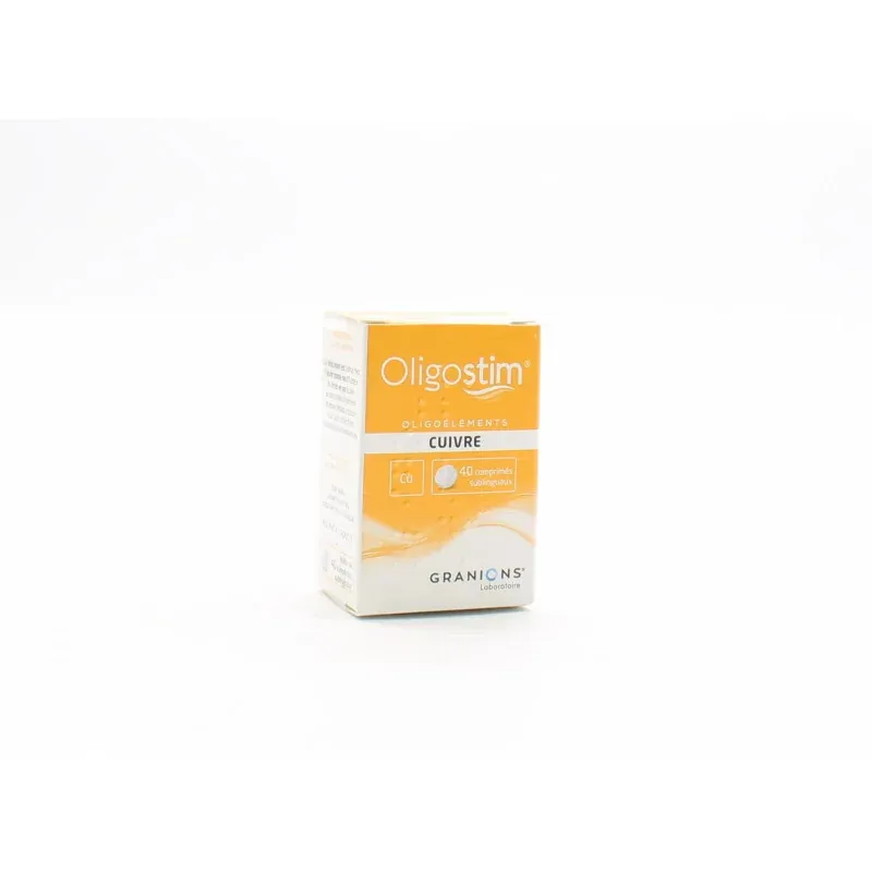 Granions Oligostim Cuivre 40 comprimés - Univers Pharmacie