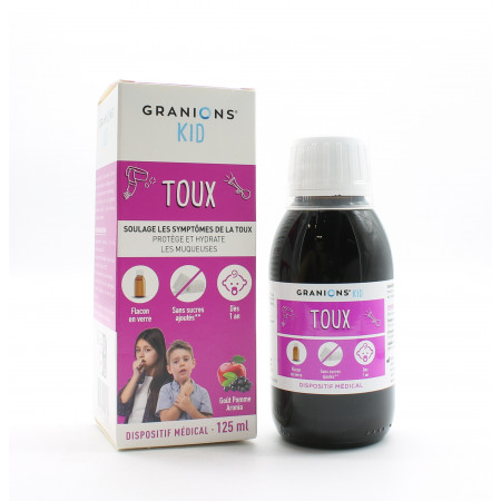 Granions Kid Toux 125ml - Univers Pharmacie