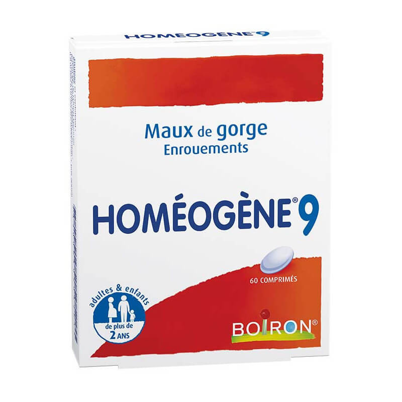 Boiron Homéogène 9 60 comprimés - Univers Pharmacie
