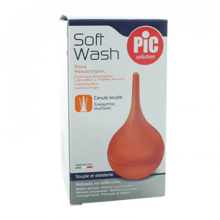PIC Solution Soft Wash Poire à lavement 35ml - Univers Pharmacie