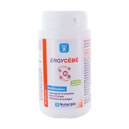 Nutergia Ergycébé 90 gélules