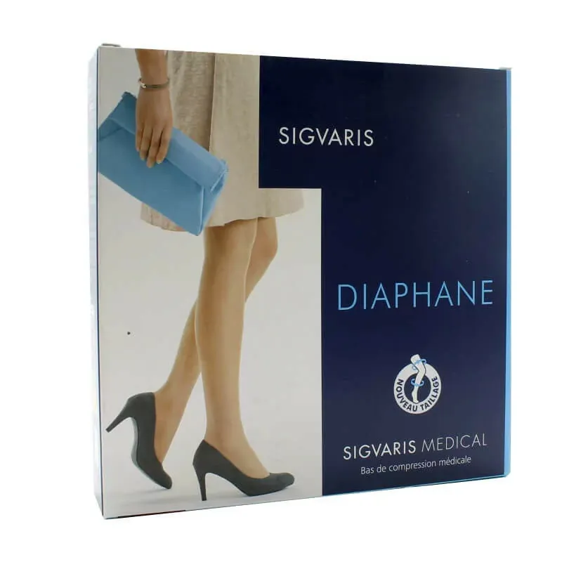 Sigvaris Diaphane Collant L Long Naturel - Univers Pharmacie