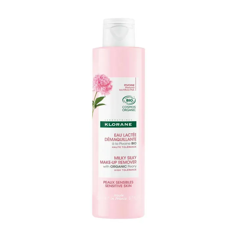 Klorane Eau Lactée Démaquillante Pivoine 200ml - Univers Pharmacie