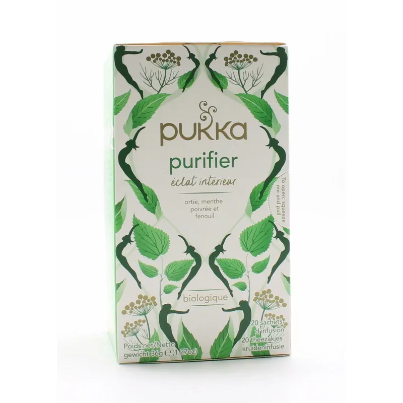 Pukka Purifier Biologique 20 sachets - Univers Pharmacie