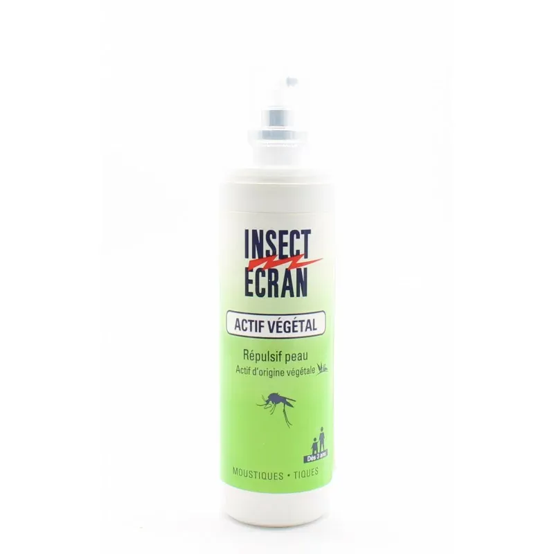 Insect Ecran Actif Végétal Répulsif Peau 100ml - Univers Pharmacie