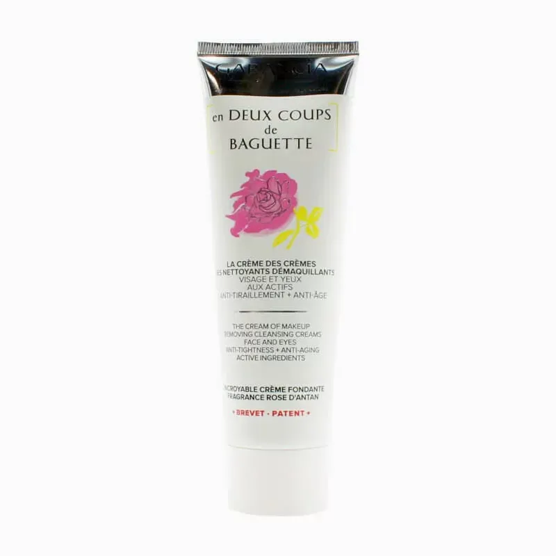 Garancia [En Deux Coups de Baguette] Crème Nettoyante à la Rose 120g - Univers Pharmacie