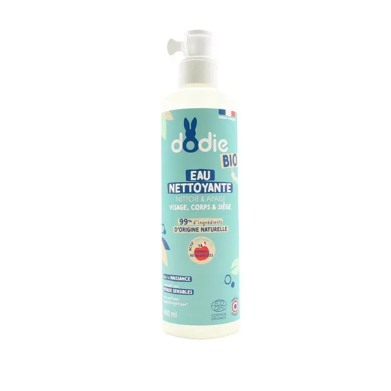 Dodie Bio Eau Nettoyante 400ml - Univers Pharmacie
