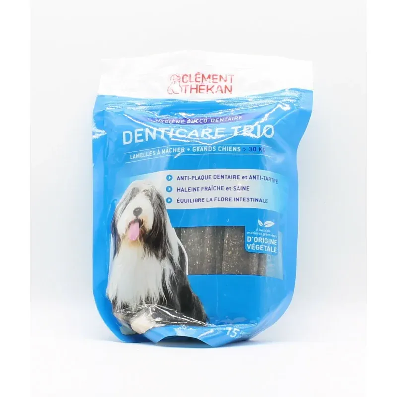 Clément Thékan Denticare Trio Grands Chiens 15 lamelles - Univers Pharmacie
