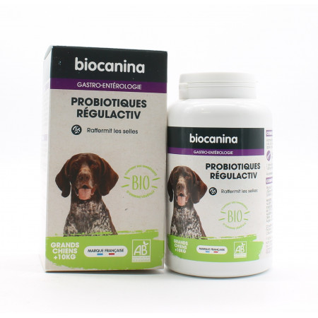 Biocanina Probiotiques Régulactiv Grands Chiens 115g - Univers Pharmacie