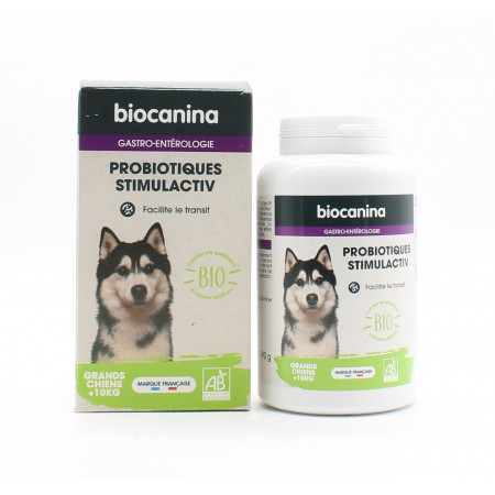 Biocanina Probiotiques Stimulactiv Grands Chiens 190g - Univers Pharmacie