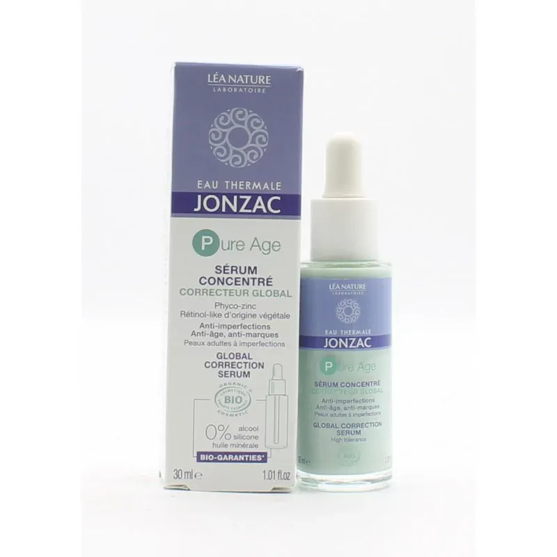 Jonzac Pure Age Sérum Concentré Correcteur Global 30ml - Univers Pharmacie