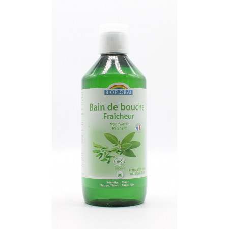 Biofloral Bain de Bouche Fraîcheur 500ml - Univers Pharmacie