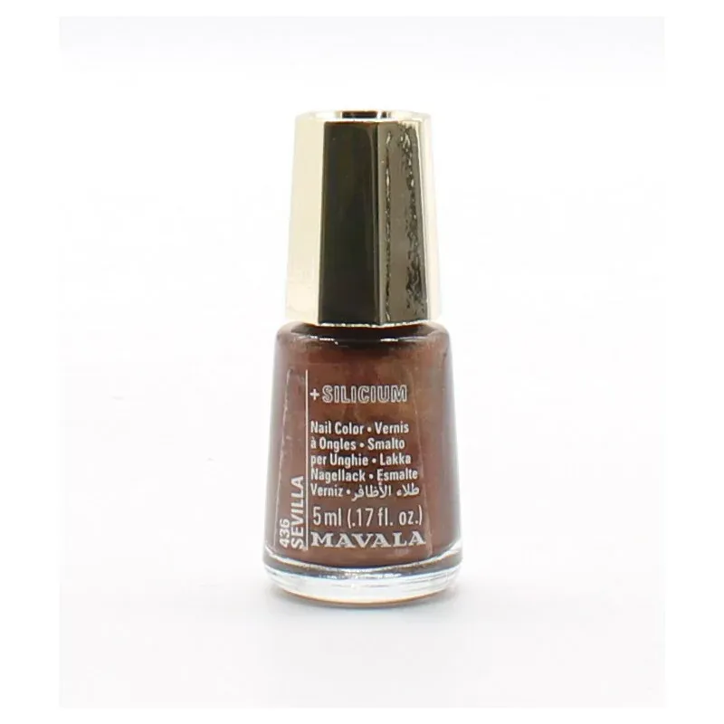 Mavala Vernis à Ongles +Silicium 436 Sevilla 5ml - Univers Pharmacie