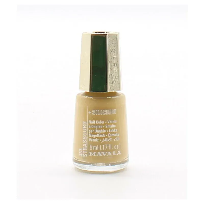 Mavala Vernis à Ongles +Silicium 433 Strasbourg 5ml - Univers Pharmacie