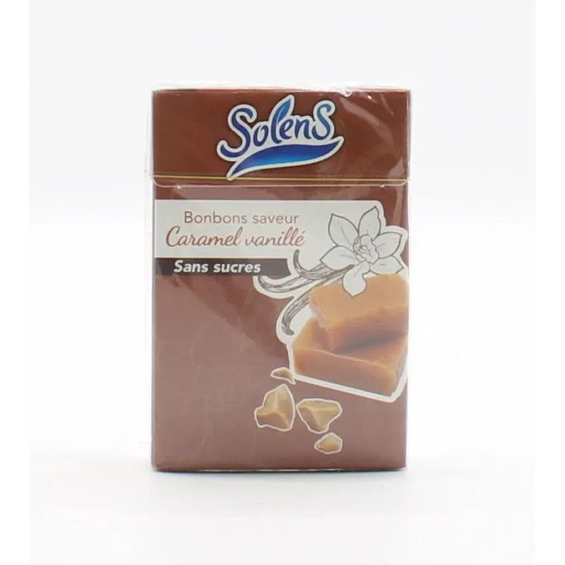Solens Bonbons Saveur Caramel Vanillé 50g - Univers Pharmacie