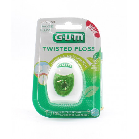 Gum Fil Dentaire Twisted Floss 30m - Univers Pharmacie