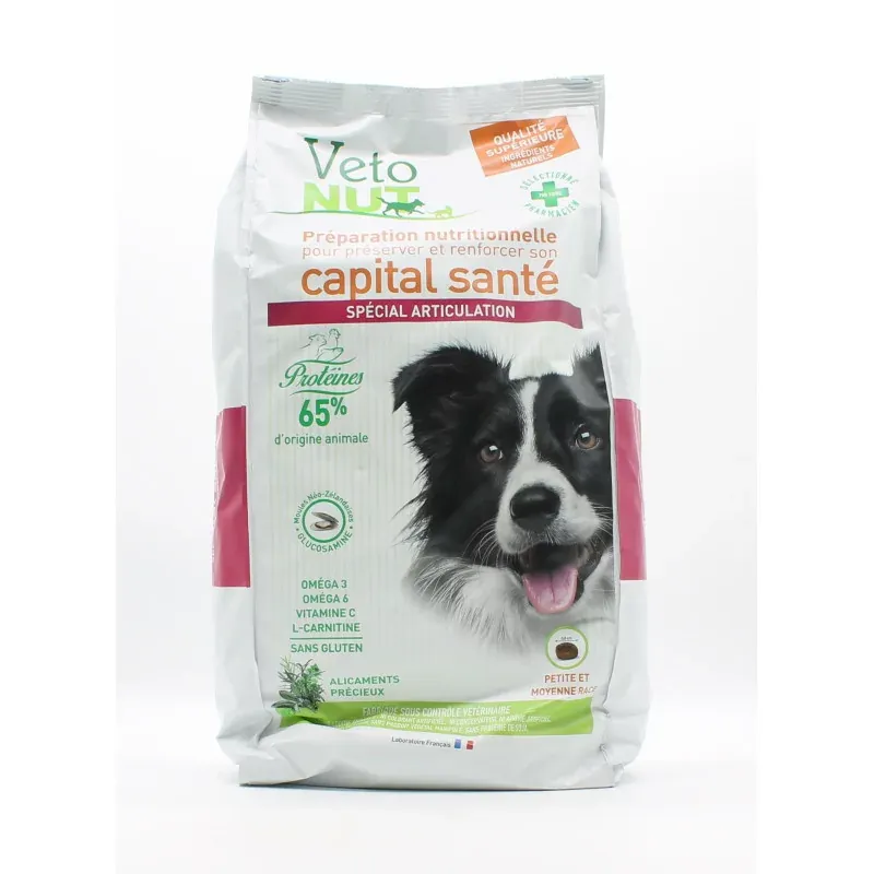 VetoNUT Croquettes Chien Articulation 2,5kg - Univers Pharmacie