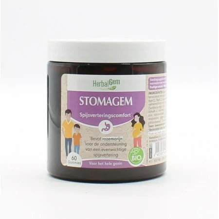 HerbalGem Stomagem Confort Digestif 60 gummies - Univers Pharmacie