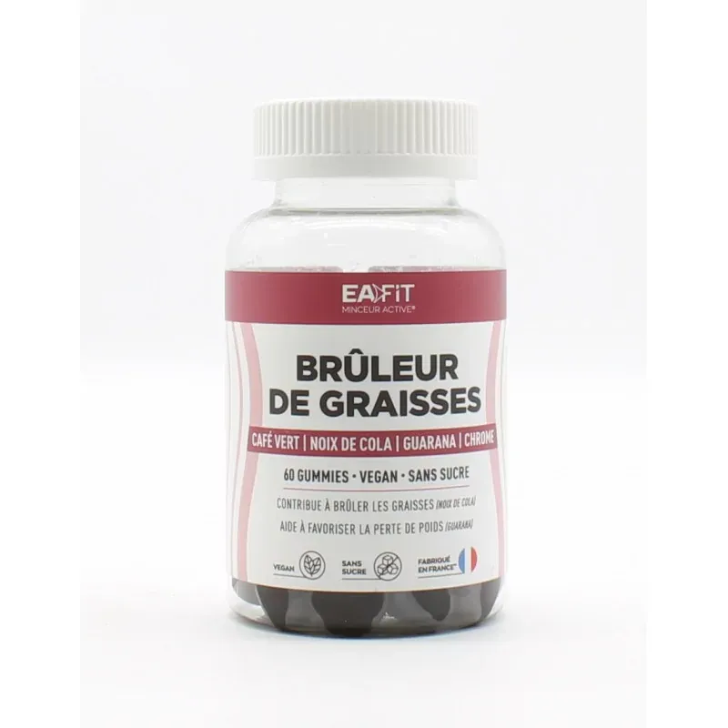 EaFit Brûleur de Graisses 60 gummies - Univers Pharmacie