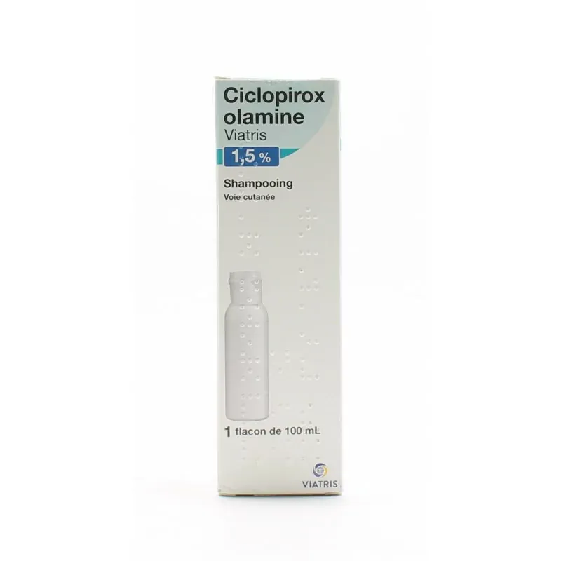 Ciclopirox Olamine Viatris 1,5% 100ml - Univers Pharmacie