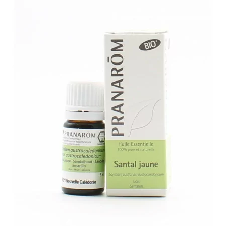 Pranarôm Huile Essentielle Bio Santal Jaune 5ml - Univers Pharmacie