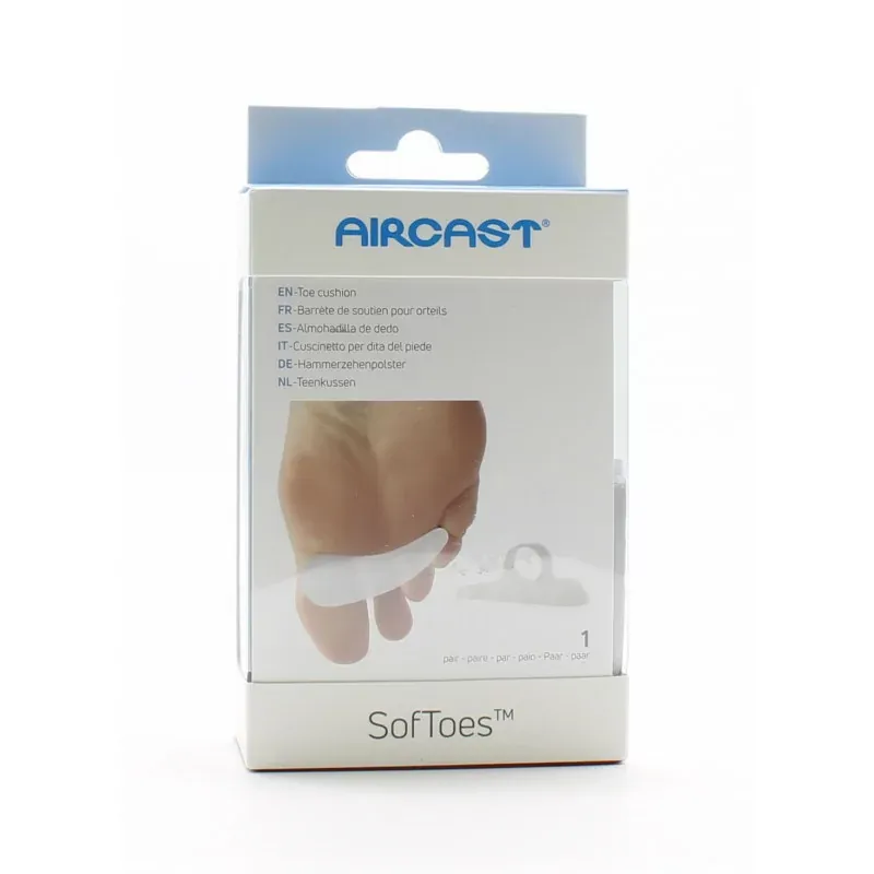 Aircast SofToes Barrete de Soutien pour orteil x2 - Univers Pharmacie