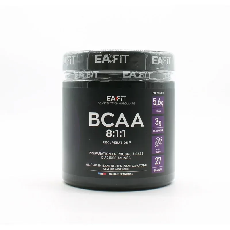 EaFit BCAA 8:1:1 275g - Univers Pharmacie