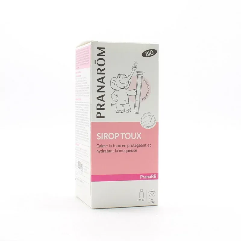 Pranarôm PranaBB Sirop Toux 120ml - Univers Pharmacie