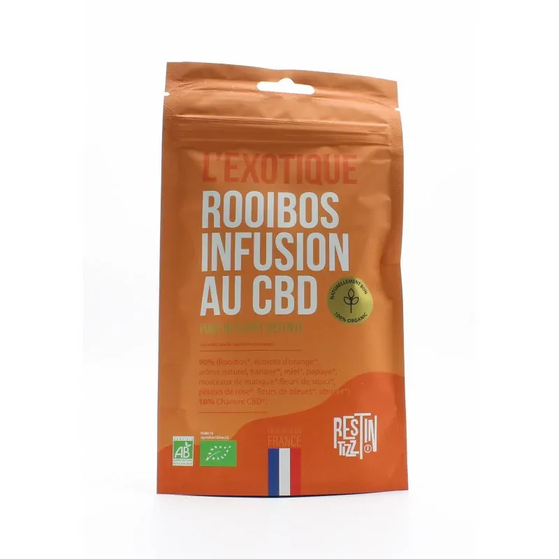 Rest in Tizz Infusion au CBD L'Exotique 50g