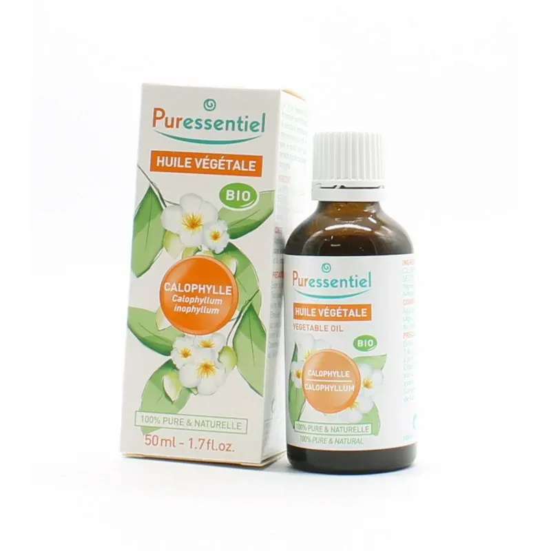 Puressentiel Huile Végétale Bio Calophylle 50ml - Univers Pharmacie