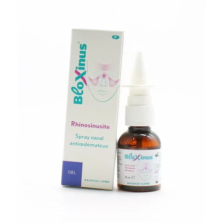 Bloxinus rhinosinusite spray nasal antioedemateux 20ml - Univers Pharmacie