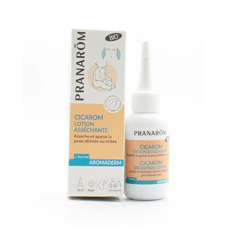Pranarôm Aromaderm Cicarom Lotion Asséchante 40ml
