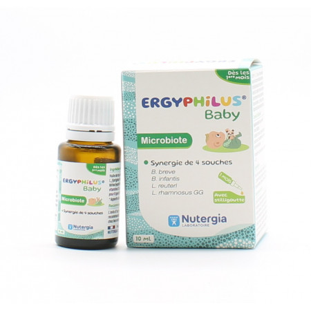 Nutergia Ergyphilus Baby Microbiote 10ml - Univers Pharmacie