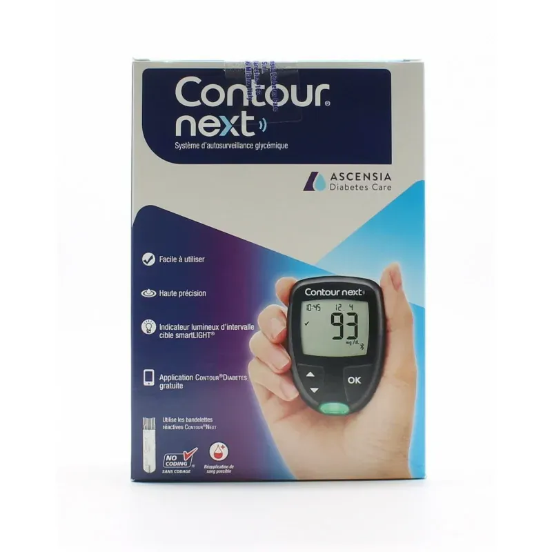 Contour Next Système d'Autosurveillance Glycémique - Univers Pharmacie