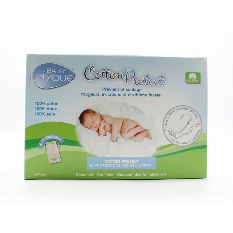 Cottony Baby Protect protection pour le change - Erythème fessier