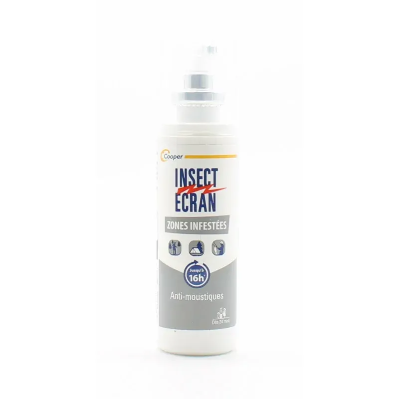 Insect Ecran Zones Infestées Anti-moustiques 50ml - Univers Pharmacie