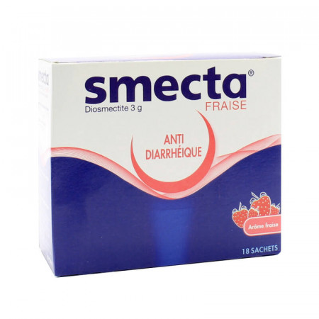 Smecta Fraise 18 sachets - Univers Pharmacie