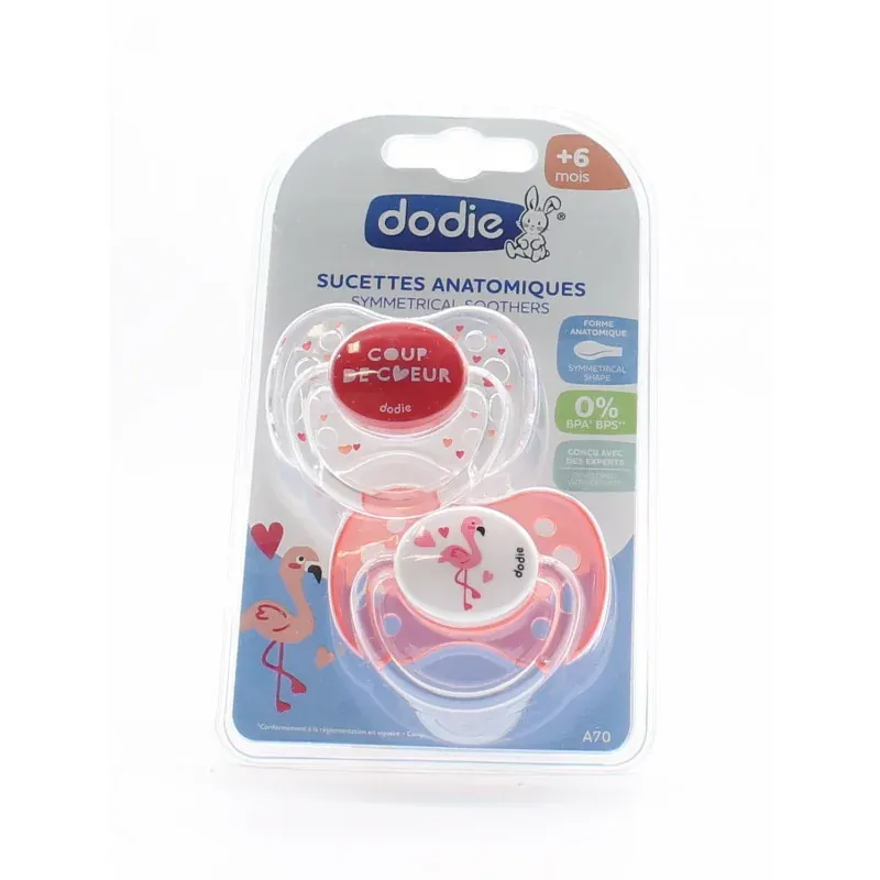 Dodie Sucette Anatomique +6mois - Univers Pharmacie Dodie Sucette Anatomique +6mois - Univers Pharmacie
