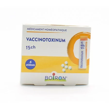 Boiron Vaccinotoxinum 15CH 4 unidoses - Univers Pharmacie