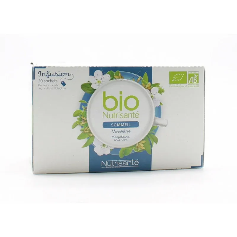 Bio Nutrisanté Sommeil Infusion 20 sachets - Univers Pharmacie