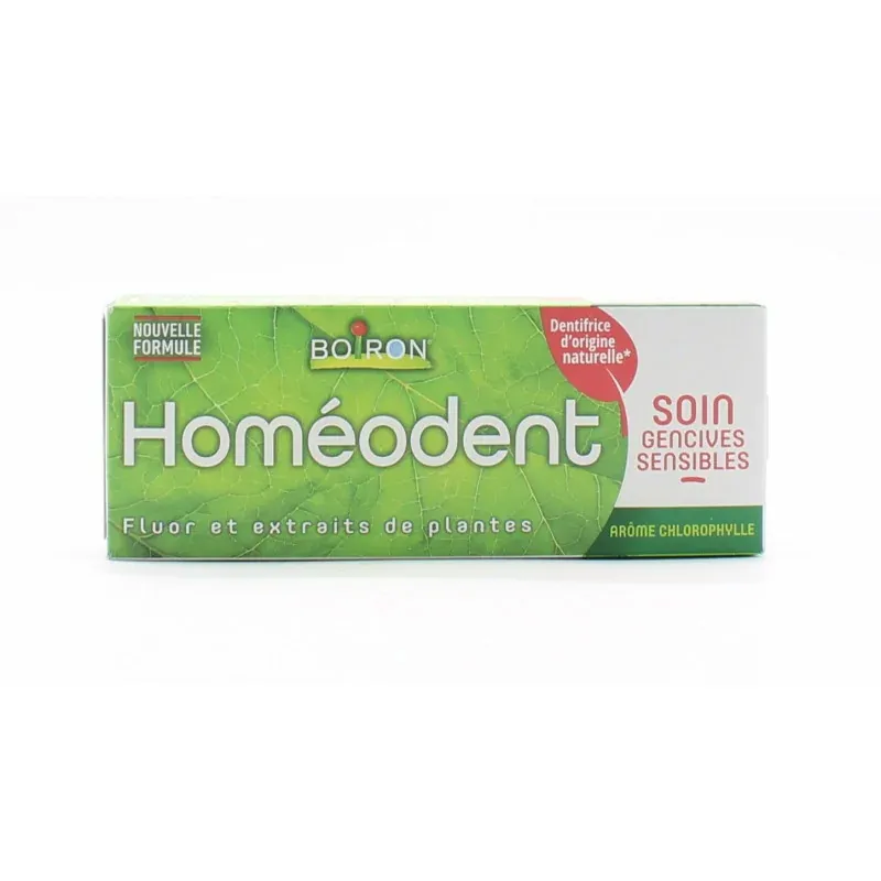 Homéodent Soin Gencives Sensibles Chlorophylle 75ml - Univers Pharmacie
