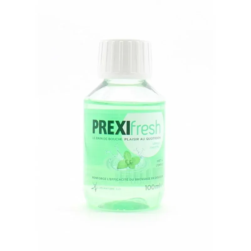 Prexifresh Bain de Bouche Saveur Menthe 100ml - Univers Pharmacie