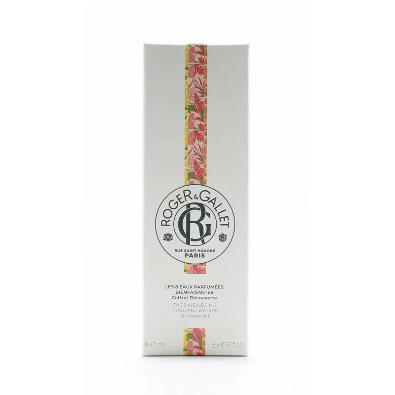 Roger&Gallet Les 8 Eaux Parfumées Bienfaisantes 8X2ml - Univers Pharmacie