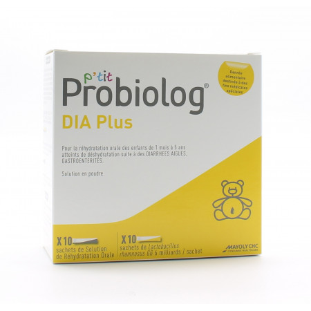P'tit Probiolog DIA Plus 2X10 sachets - Univers Pharmacie